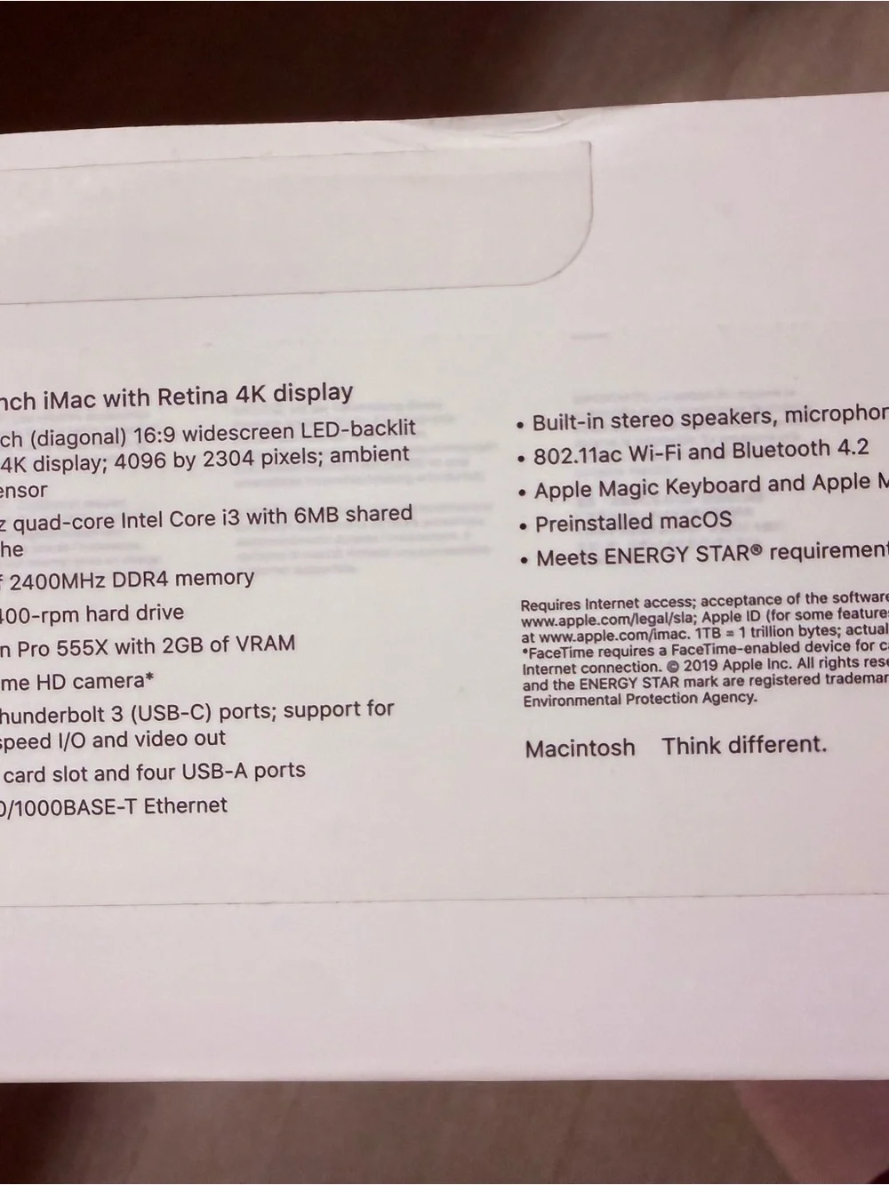 Apple iMac 21.5